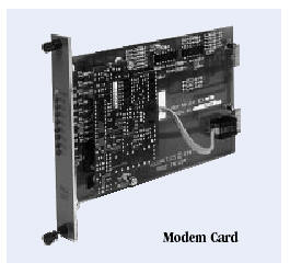 DATA CONNECT MD2.4 Myriad Rack Modem Cards V22bis, 2400 bps, Dial-up Modem