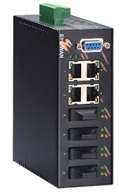 ETHERWAN 96008-00-1-A MANAGED HARDENED SWITCH