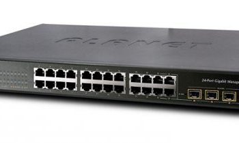 WGSW-24040R  24-Port 10/100/1000Mbps with 4 Shared SFP Managed Switch